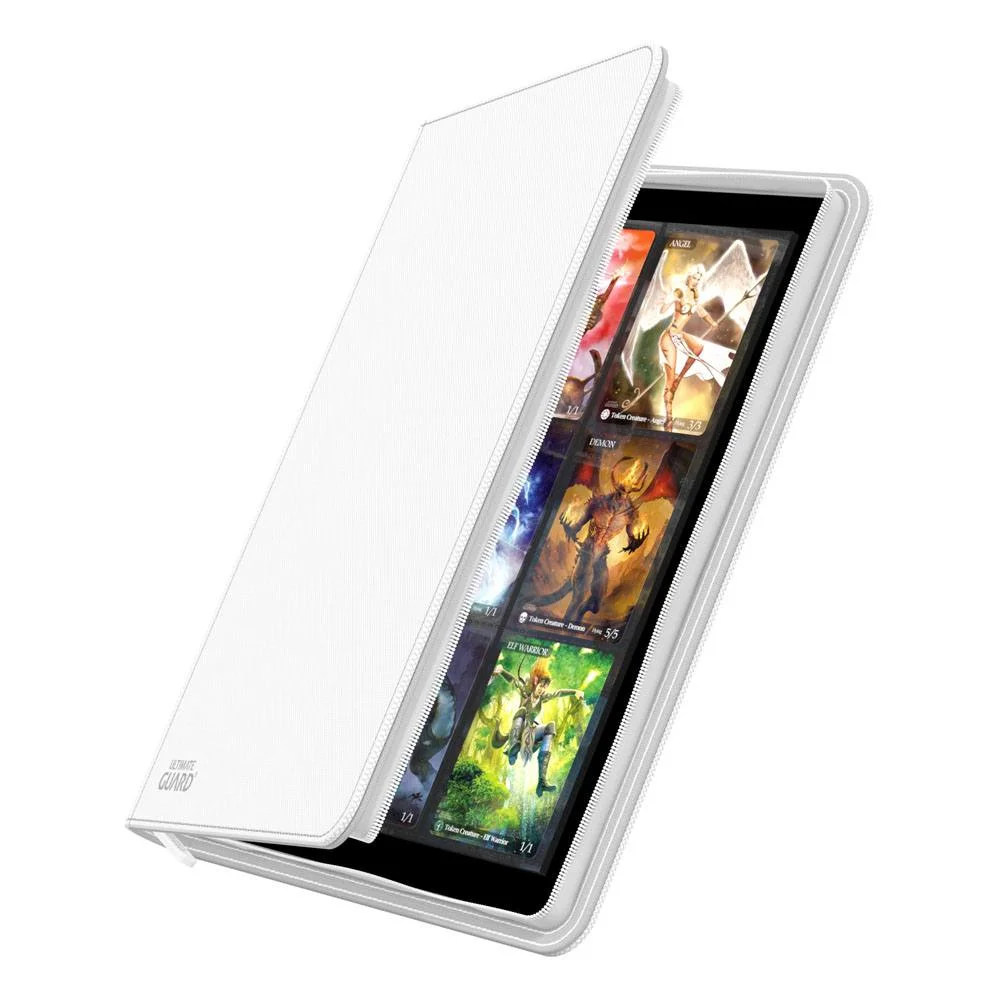 Ultimate Guard Zipfolio (360 double-sleeved cards) 18-Pocket 70 x 94 mm Xenoskin - White